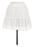 Subdued Solid White Casual Skirt Size M - photo 2