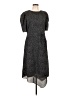Halogen Chevron-herringbone Gray Casual Dress Size L - photo 1