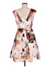 Ted Baker London 100% Polyester Floral Ivory Cocktail Dress Size 6 (2) - photo 2