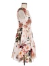 Ted Baker London 100% Polyester Floral Ivory Cocktail Dress Size 6 (2) - photo 4