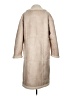 BCBGMAXAZRIA 100% Polyester Ivory Coat Size M - photo 2