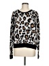 Daytrip 100% Acrylic Animal Print Black Pullover Sweater Size M - photo 1