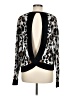 Daytrip 100% Acrylic Animal Print Black Pullover Sweater Size M - photo 2