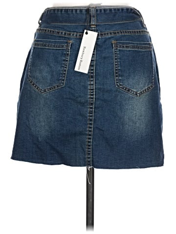 Newbury Kustom Denim Skirt (view 2)