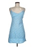 Forever 21 Hearts Blue Casual Dress Size M - photo 1