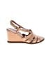 Via Spiga Tan Wedges Size 7 - photo 1
