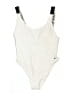 Calvin Klein Graphic Ivory One Piece Swimsuit Size M - photo 1