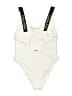 Calvin Klein Graphic Ivory One Piece Swimsuit Size M - photo 2