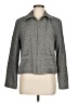 Liz Claiborne Chevron-herringbone Gray Jacket Size M - photo 1