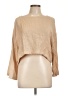 Blu Pepper Tan Long Sleeve Blouse Size L - photo 1