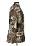 Unbranded Animal Print Gold Coat Size L (estimated) - photo 4