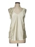 Unbranded 100% Recycled Polyester Ivory Sleeveless Blouse Size L - photo 1