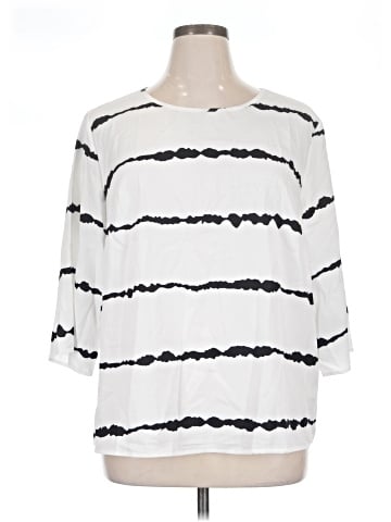 Emery Rose 3/4 Sleeve Top (view 1)