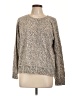 t.la Animal Print Tan Pullover Sweater Size L - photo 1