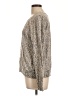 t.la Animal Print Tan Pullover Sweater Size L - photo 5