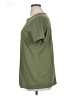Torrid Solid Green Short Sleeve T-Shirt Size 1X Plus (1) - photo 5