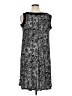 Perceptions Graphic Black Casual Dress Size 16 - photo 2