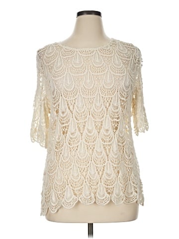 Roz & Ali 3/4 Sleeve Blouse (view 1)