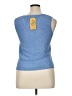 Connected Apparel Blue Sleeveless Top Size XL - photo 2