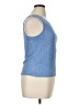 Connected Apparel Blue Sleeveless Top Size XL - photo 4