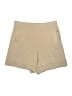 Chico's Solid Tan Khaki Shorts Size Med (1) - photo 1
