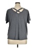 SO Gray Short Sleeve Top Size XL - photo 2