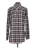 Athleta Plaid Gray Long Sleeve Button-Down Shirt Size S - photo 2