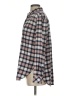 Athleta Plaid Gray Long Sleeve Button-Down Shirt Size S - photo 5