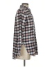 Athleta Plaid Gray Long Sleeve Button-Down Shirt Size S - photo 4