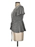 Caution to the Wind Gray Short Sleeve Top Size S - photo 5