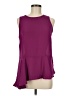 The Limited 100% Polyester Burgundy Sleeveless Blouse Size M - photo 1