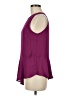 The Limited 100% Polyester Burgundy Sleeveless Blouse Size M - photo 5