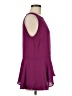 The Limited 100% Polyester Burgundy Sleeveless Blouse Size M - photo 4