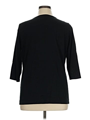Lauren by Ralph Lauren 3/4 Sleeve Top (view 2)