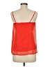 The Limited 100% Polyester Orange Red Sleeveless Blouse Size M - photo 2