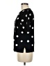 Adrianna Papell Polka Dots Black Pullover Sweater Size M - photo 5