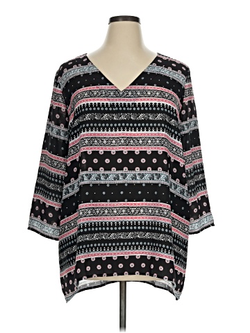 Ann Taylor LOFT Outlet 3/4 Sleeve Blouse (view 1)