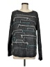 Purejill Graphic Gray Pullover Sweater Size M - photo 1