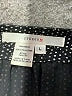 Studio M 100% Polyester Black Short Sleeve Blouse Size L - photo 7