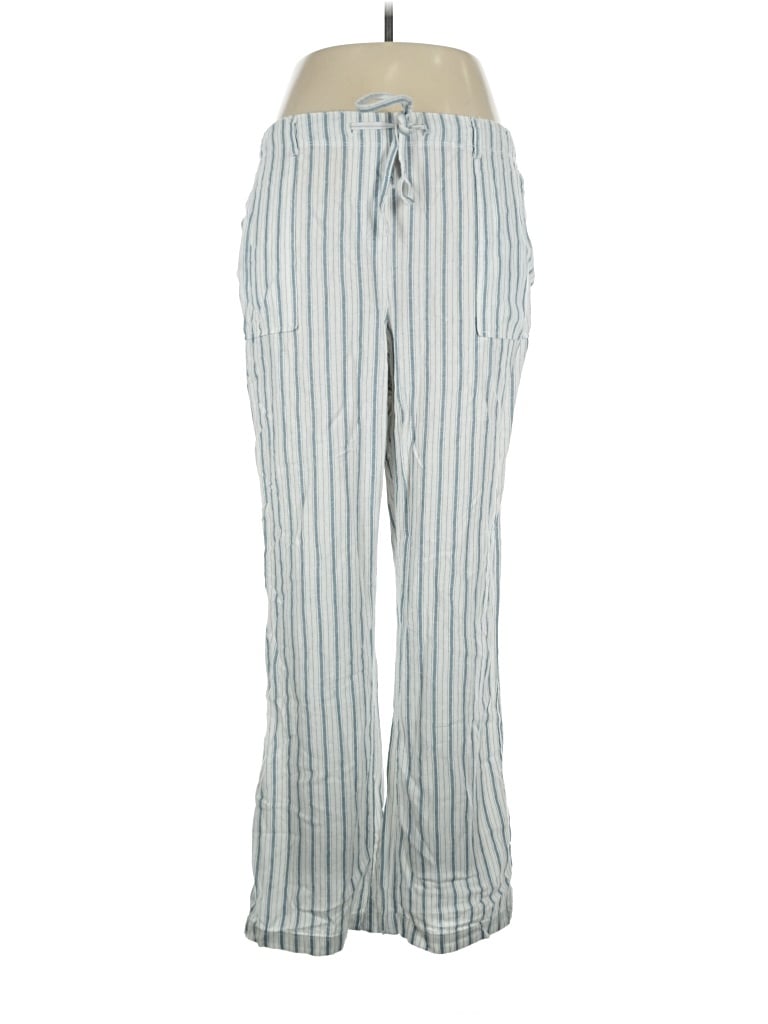 Pre-owned Alexander Jordan Linen Pants In Blue