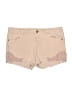 rue21 Hearts Tan Shorts Size 11 - 12 - photo 1