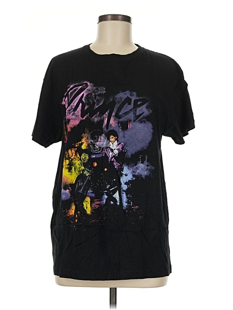 Pre-owned Assorted Brands Short Sleeve T-shirt In Black