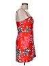 French Connection Tropical Red Cocktail Dress Size 6 - photo 4
