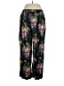 Maeve 100% Linen Floral Black Linen Pants Size XL Petite - photo 1