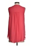 Ann Taylor 100% Polyester Red Sleeveless Blouse Size S - photo 2