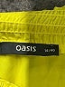 oasis 100% Polyester Yellow 3/4 Sleeve Blouse Size 14 - photo 7