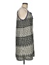 Collective Concepts 100% Polyester Print Gray Casual Dress Size M - photo 4