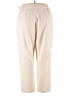 Alfred Dunner Solid Ivory Casual Pants Size 20 - photo 2
