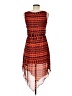 Espresso Graphic Red Casual Dress Size M - photo 2