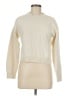 Gap 100% Cotton Solid Ivory Turtleneck Sweater Size M - photo 1